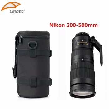 SAFROTTO Waterproof 13x29.5cm Lens Pouch Lens Case Bag for Tamron 150-600mm Sigma 150-600, 150-500 & Nikon 200-500mm Camera Lens detail image