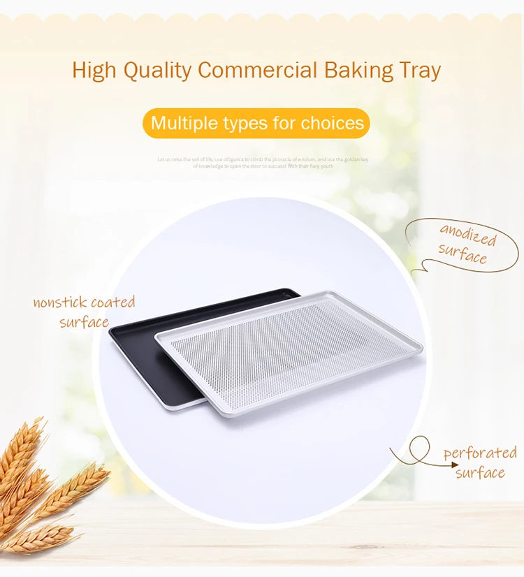 machine Stamp 400X600X30mm Aluminum Alloy Metal Baking Tray Flat