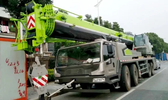 80T Used All Terrain Cranes ZOOMLION Ztc800h6 Old Mobile Crane
