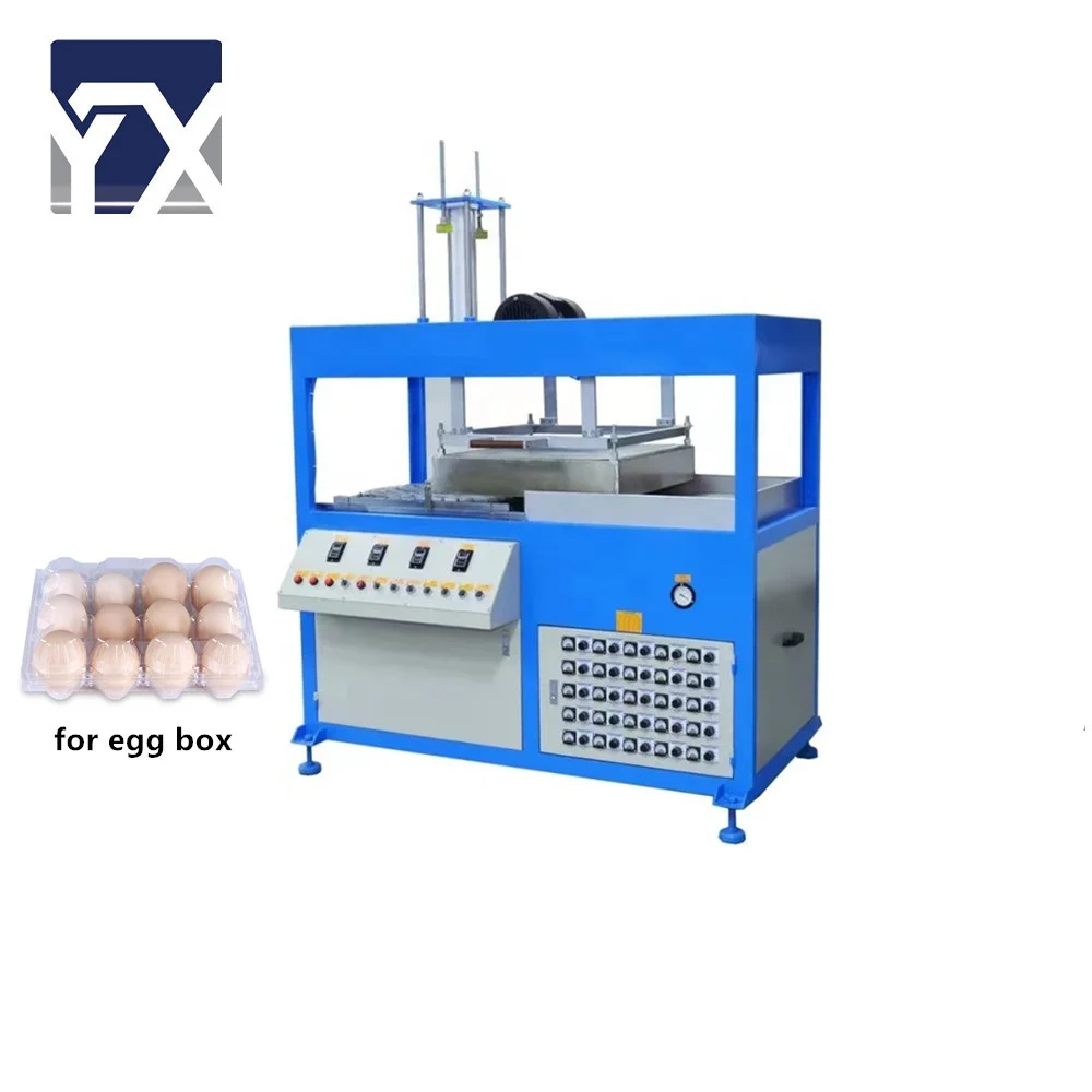 High Speed Plastic Trays Vacuum Forming Machine