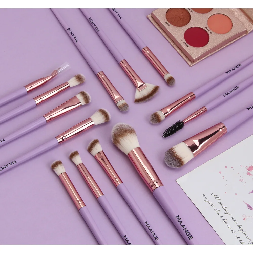 14 makeup brushes set of powder brush blush brush makeup tools
