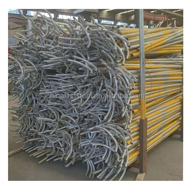 Ss400 Galvanized Steel Structure Prefabricated Greenhouse Steel Structure Tube Pipe