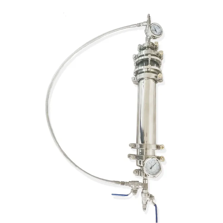 Stainless Steel Column With Crc 3'' Closed Loop Crc Extraction With ...