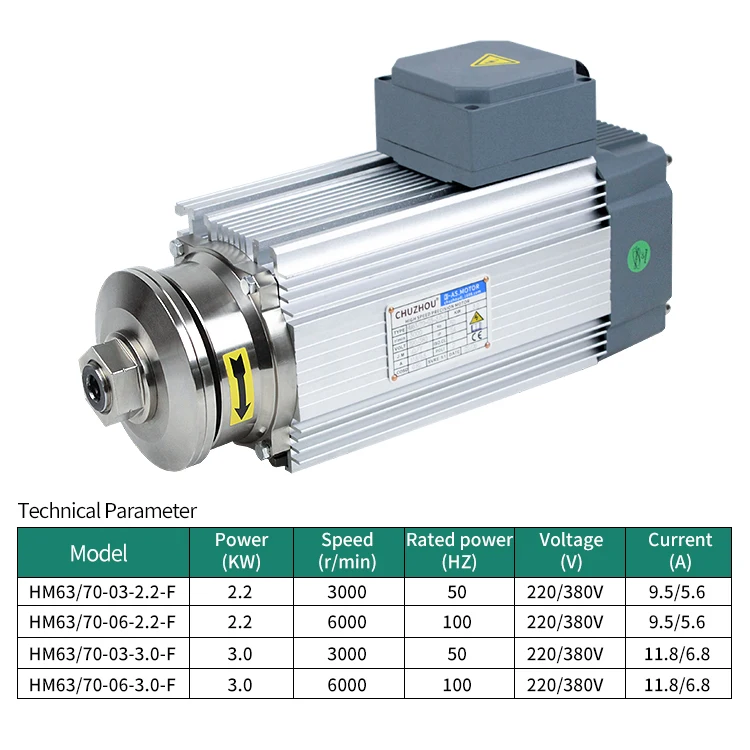 High-speed Saw Blade - 3KW CNC Spindle Motor for Aluminium High-speed Saw Blade - 3KW CNC Spindle Motor for Aluminium