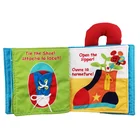 Book Baby Cloth Book Customized 3D Soft Baby Cloth Busy Book Early Learning Educational My Quiet Bookbusy Book
