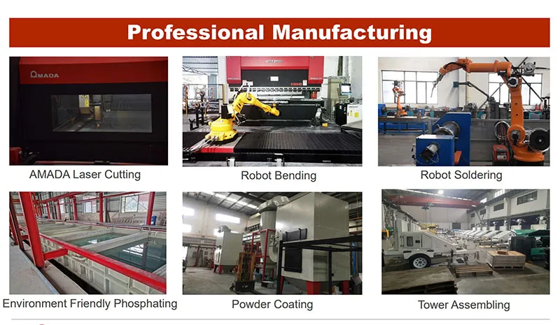 Mobile Solar CCTV Surveillance Trailer