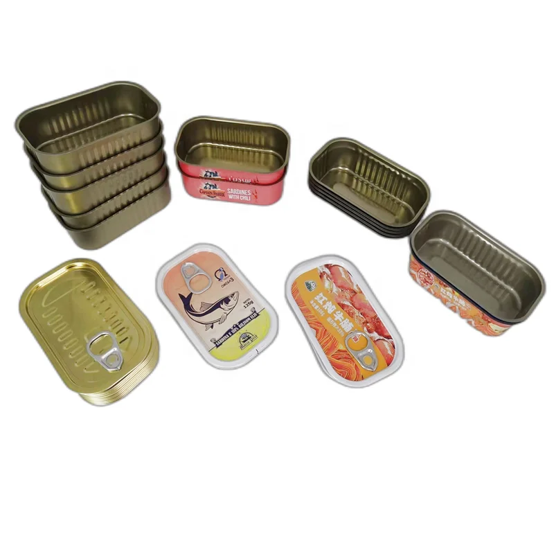 Wholesale Price Food Grade 1/4 Club Tin Cans Manufacturer Rectangular