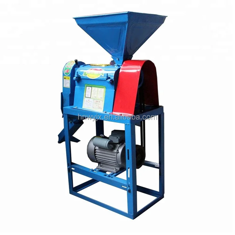 Weiyan Rice Husk Milling Grain Grinder Mini Combine Rice Mill Machine ...