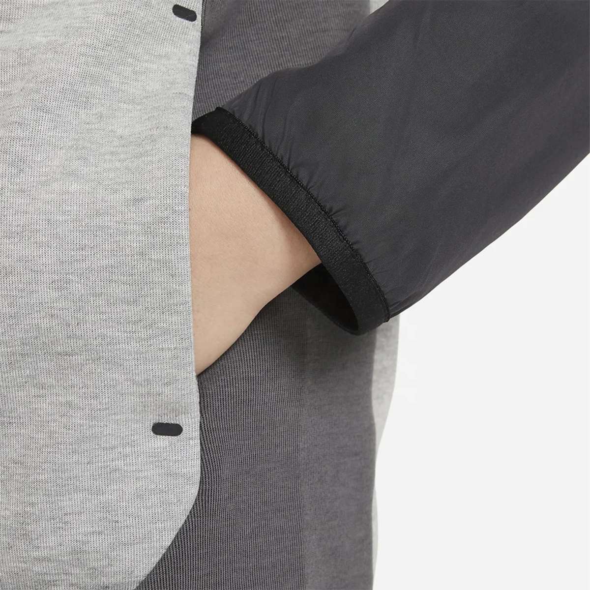 Wholesale Patchwork Embroidery Logo100 Cotton Plush Hoodies Full Zip up Sporty Tracksuit Sets for Men