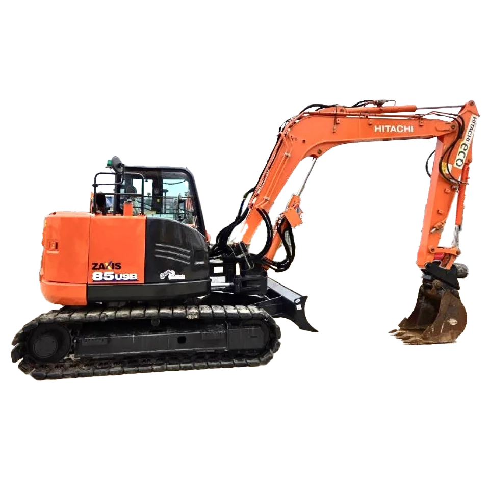 写真 High Quality Used Hitachi ZX85 Crawler Mini Excavator 8.5 Ton