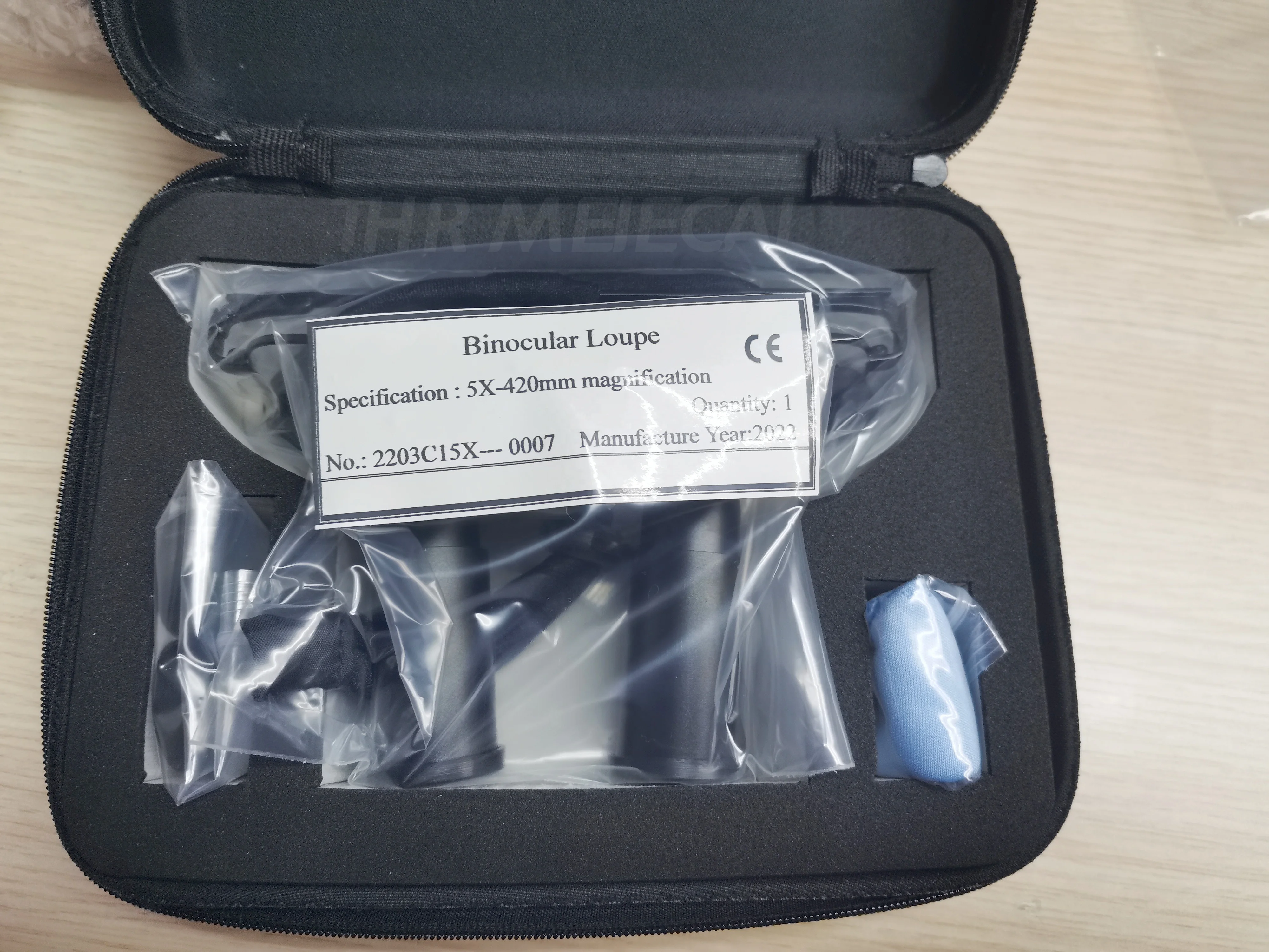 THR-C1-5X хирургические портативный фар микроскопа призмы loupes magnifier Очки Зубные бинокулярная