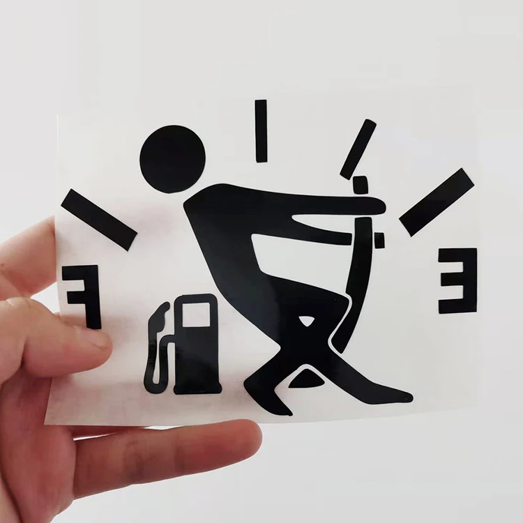 Vehicle Gas Door Decal Car Window Vinyl Sticker Custom Decoration