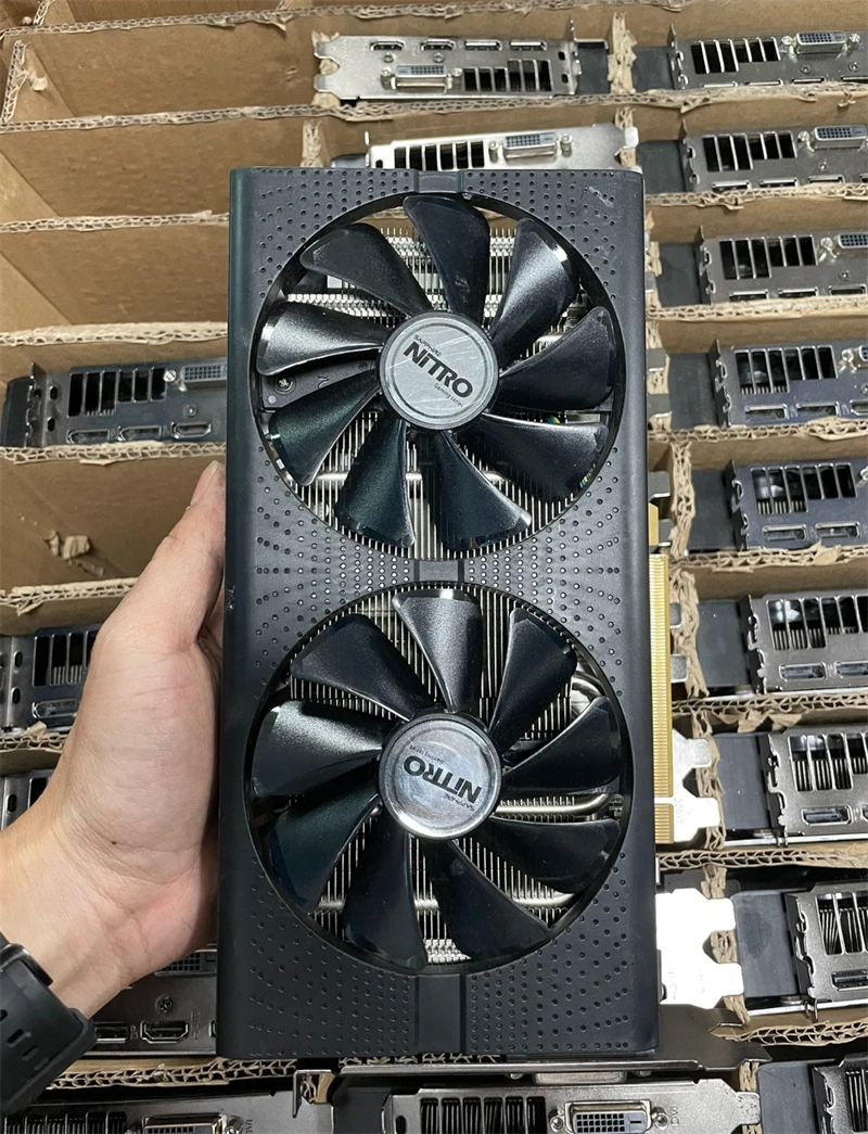 Kartu Grafis Mining Rx 580 XFX Radeon RX 580 8GB GDDR5 256Bit VGA