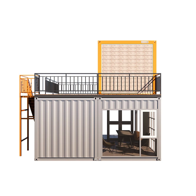 Design Import Prefab Modern Luxury Shipping Container House Villa 40ft 2 Bedroom Prefabricated Home With Floor Plan From China