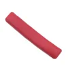 Cuscino poggiatesta in pelle rosso intenso