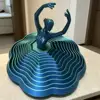 Bailarina-azul-verde