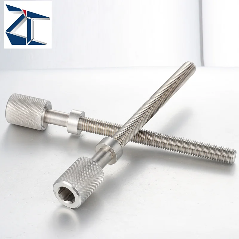 High Quality Factory Manufacturing Adjustment Bolts With Hexagonal Knurled Head Bolts