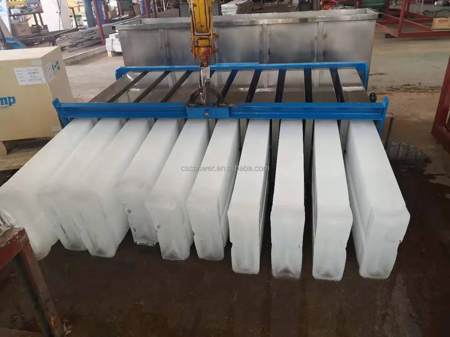 Industrial 1 Ton Turkish Ice Block Making Machine For Fish Nigeria For