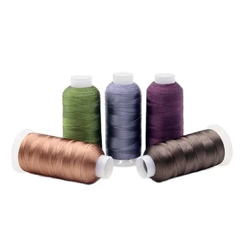 Wholesale  120D/2 100% Viscose Rayon Embroidery Thread 4000yds for Shali Local Dress Polyester