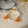 White cute duck