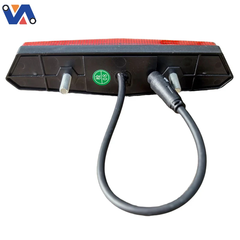 product new image v20 plastic waterproof bike tail light for fat bike electric e bike replacement rear warning light-6