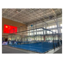 Professional Panoramic  Padel courts Paddle tennis court for China Padel Tour 2024