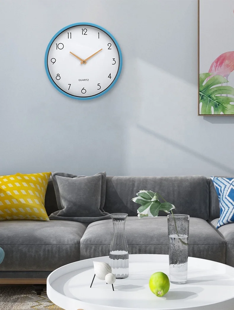 Зеркальные часы для гостиной 12 дюймов