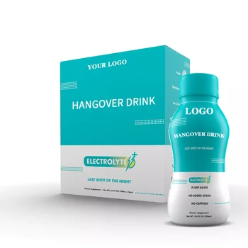 OEM/ODM Private Label Hangover Electrolyte Drink Helps Detoxify Liver Helps Reduce Headache Boost Immunity