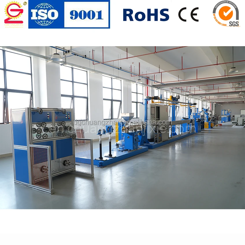 Electric Wire Cable Making Machine  Extrusion Line for Data and Power Cable Coating Usage for Wire Cable Production Extrusion