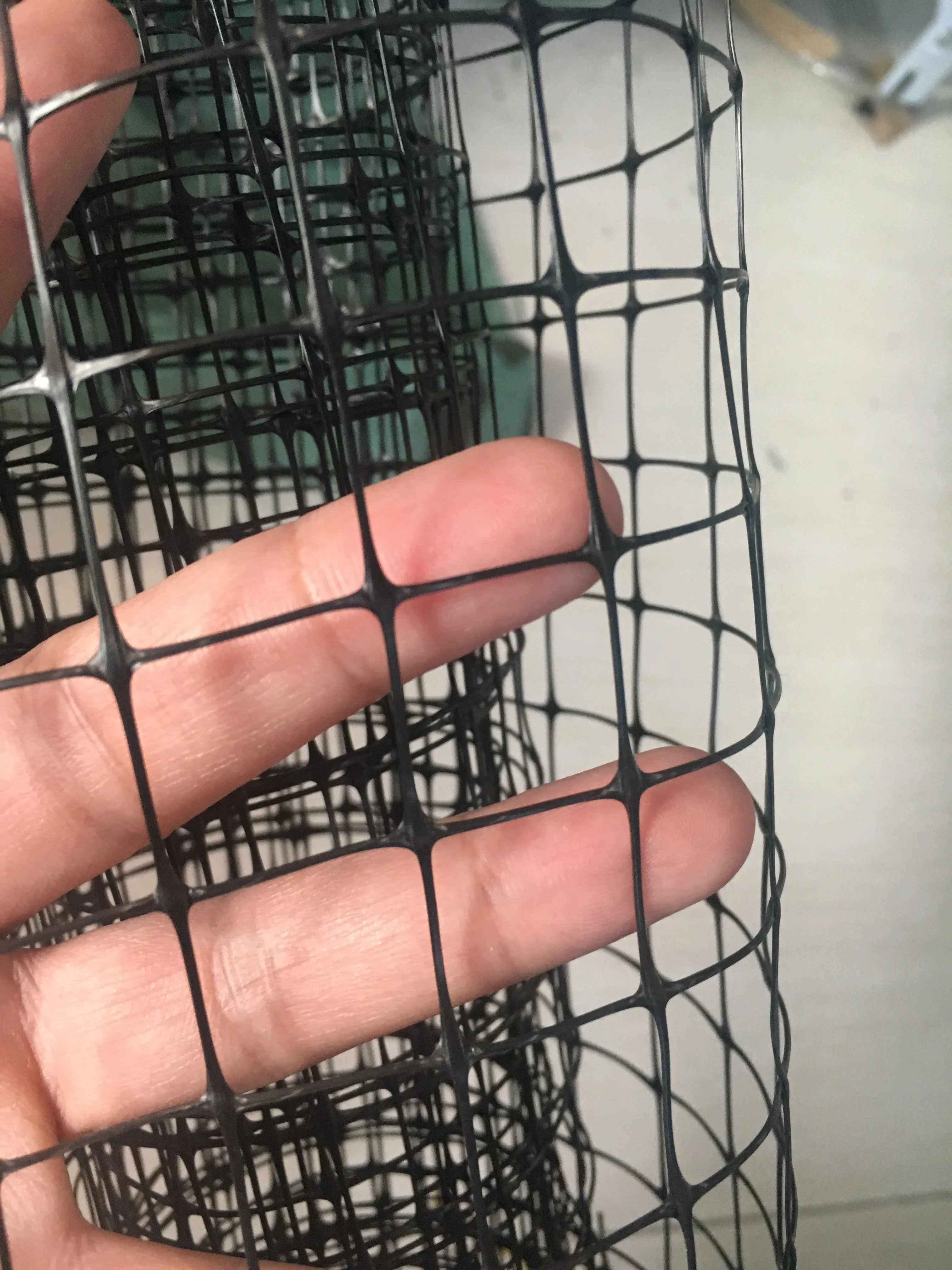 Quality Protection Extruded Mesh Anti Mole Netting Black Plastic Net Anti Mole