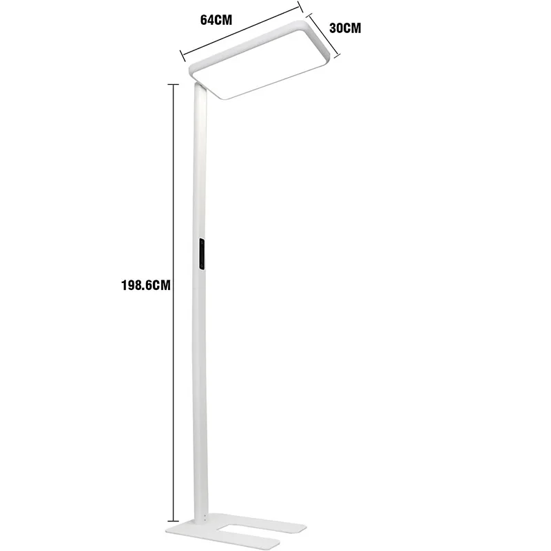 Touch Dimmable LED Table Standing Light Study  Reading Full Spectrum Eye Protecting Desk Smart Office Work Side Led Floor Lamp
