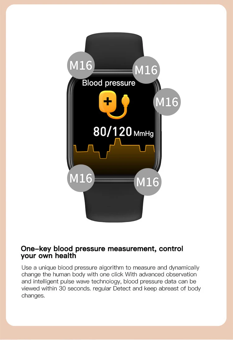 M16plus smart watch16