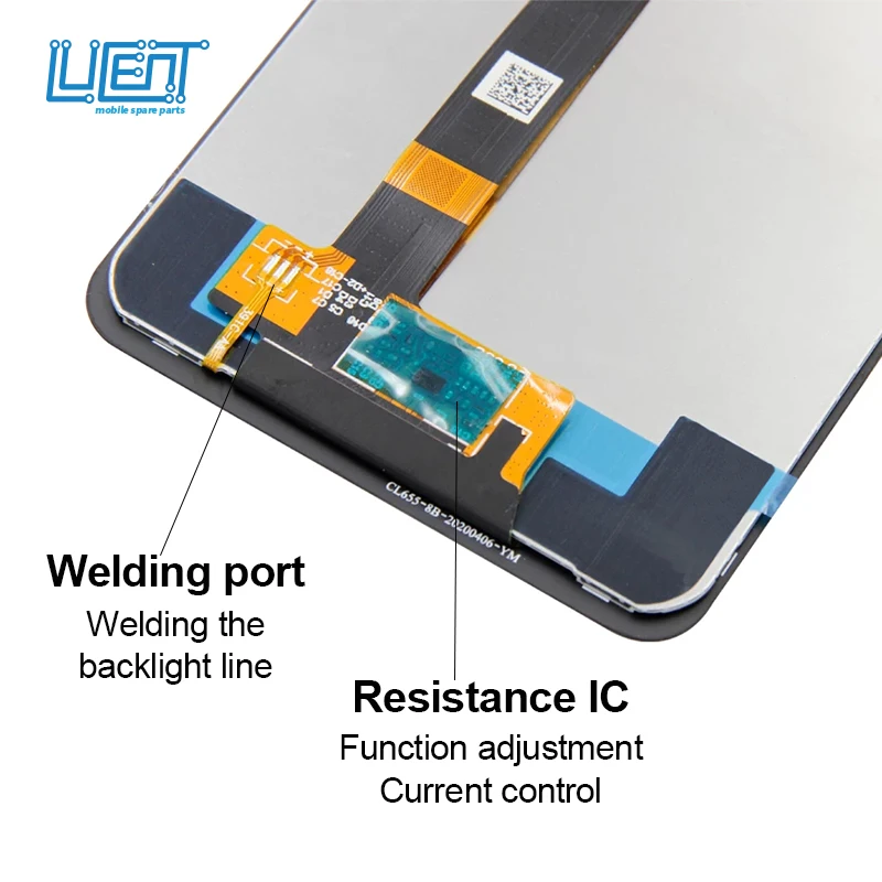 LCD Con Touch Per LG K51 / Q51 – Ricambio Nero – Compatibile Parts4cells - Foto 4