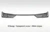 B Design : couverture transparente + rayures blanches.