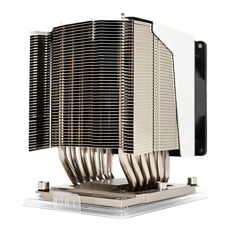 LGA 3647 Rectangular Silent CPU Cooler for PC Large Volume 4U Active Radiator with 4PIP Heatpipe Type for Server Cooling