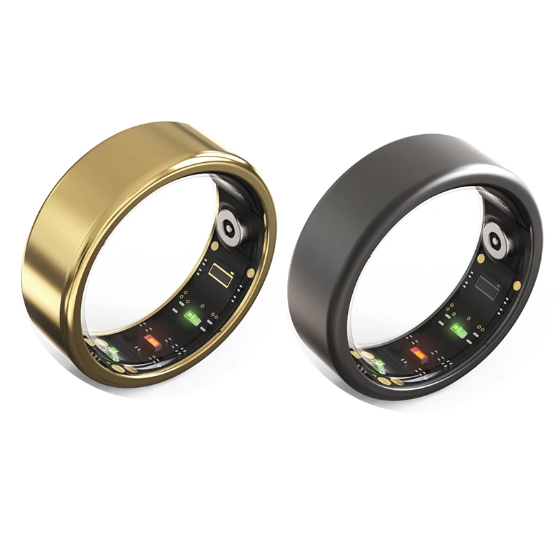 2024 Nova Smart Ring Remote Control Fitness Monitor Finger Digital Ring Blood Oxygen Sleep Health Tracker Ring