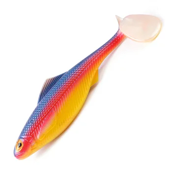 New Model PVC High Quality Painted Pig Shad Plastic Soft Lure for Pike Fishing – Soft Lure – view 3