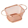 Grande - Cesta binaural de malla gruesa (oro rosa)