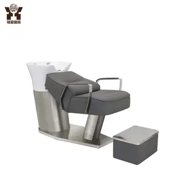 Hot Selling Modern Luxury Comfortable Half Lying Hair Washing Bed Use For Hair Salon