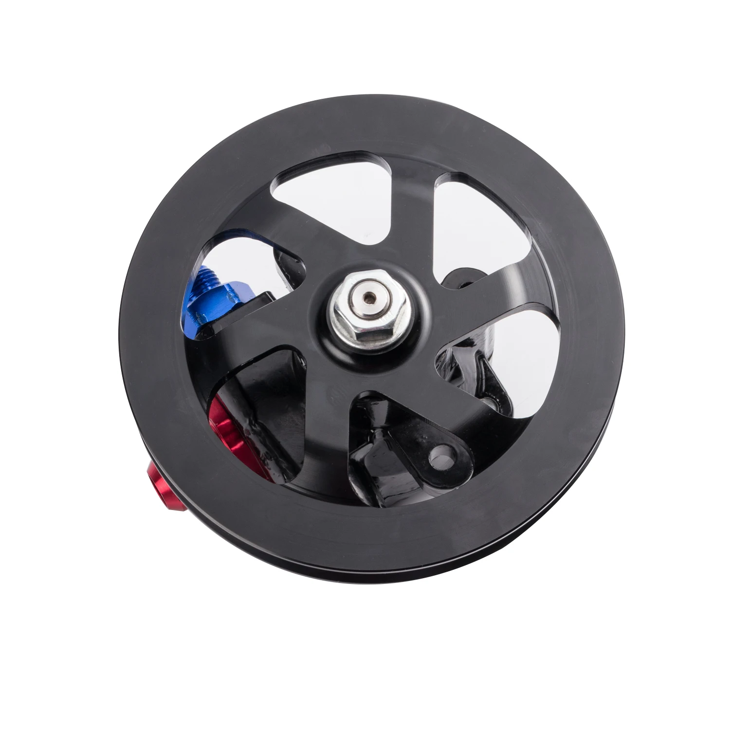 Race Car Power Steering Pump Vbelt Aluminum Pulley Cast Iron Body 1250