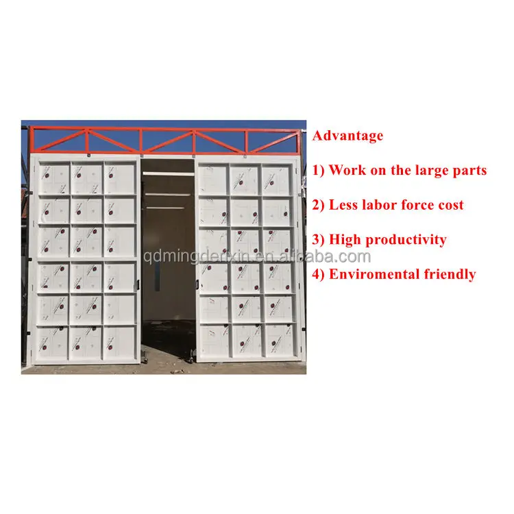 Electrostatic Powder Coating Machine MDF Powder Coating Production Line