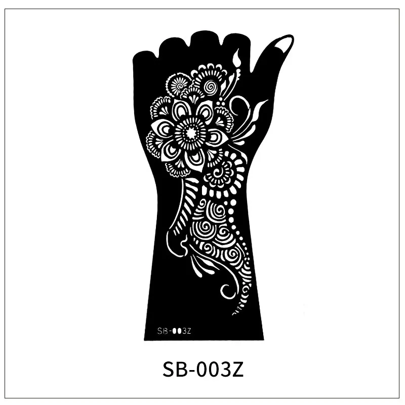 Buy Voorkoms Full Both Side Henna Tattoo Design Feel Realistic Mehndi  Temporary Body Tattoo For Women Girls Online at Best Prices in India -  JioMart.