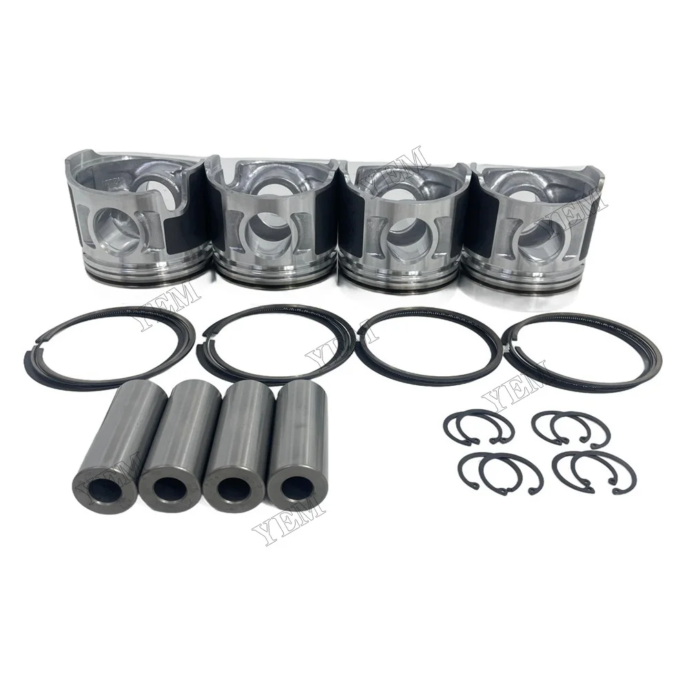 Piston Rings Set Fit for Mitsubishi D04F Engine Parts 2
