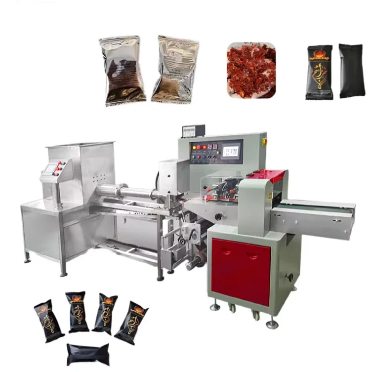 tobacco packaging machinery Automatic Hffs Packing Machine Automatic 50g 150g 250g Molasses Shisha  Tobacco Packaging Machinery and Transmission Applications