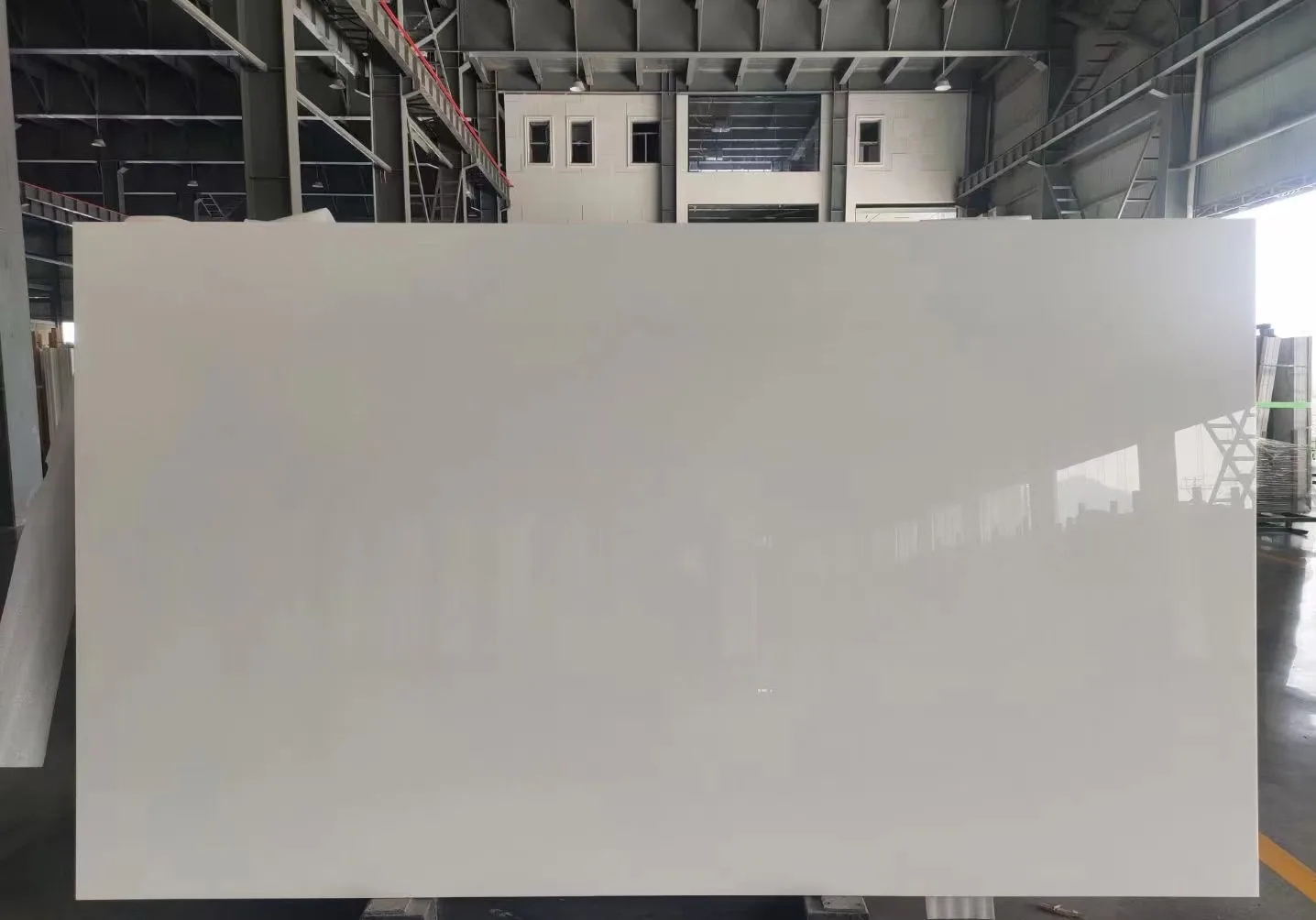 Wholesale Various Nano Crystallized Glass White Artificial Stones for Kitchen Countertop manufacture