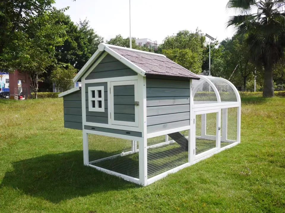 Wooden Chicken Coop;curved Design- New Design;with Sliding Tray;chicken ...