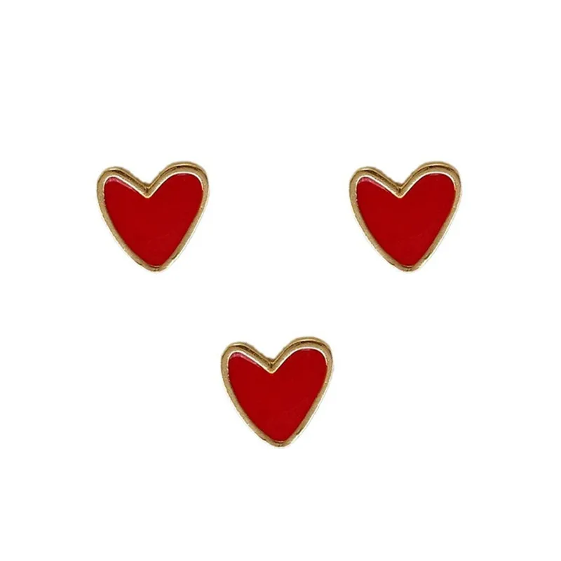 Custom Red Heart Hard Enamel Lapel Pin