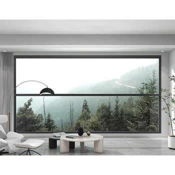 Intelligent slide window design aluminum alloy window glass Automatic sliding windows