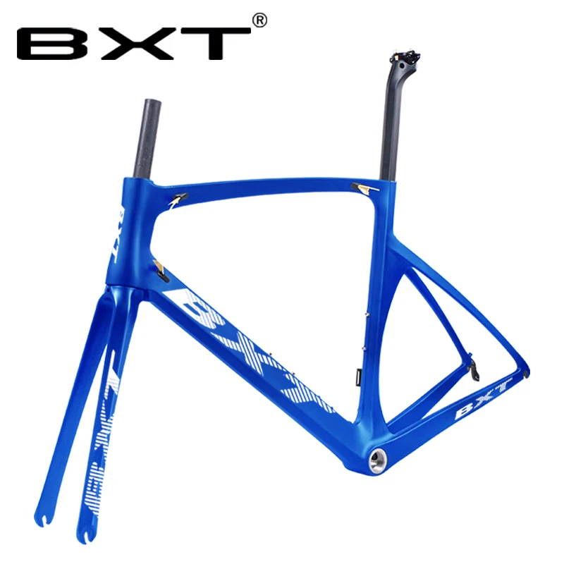 Бесплатная доставка, рама для гоночного велосипеда, рама с V-образным тормозом, карбоновая рама для дорожного велосипеда 49/52/54/56 см, карбоновая дорожная рама