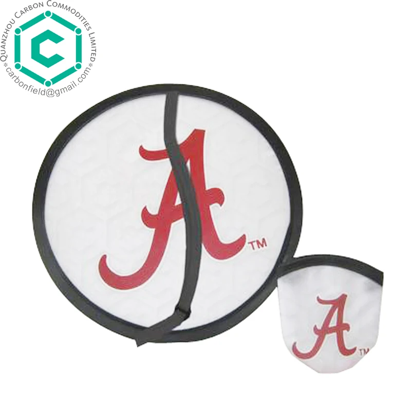 Рекламный персонализированный складной веер в сумке